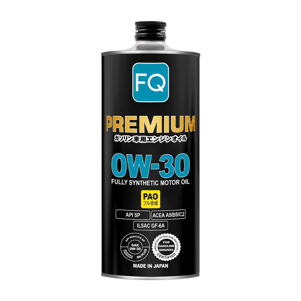 Масло моторное FQ 0W-30 SP/GF-6A/A5/B5/C2 FULLY SYNTHETIC (PAO), 1л